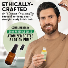 Load image into Gallery viewer, Nomara Organics Hair Growth Oil Serum with Caffeine, Biotin, Rosemary -100mL + Travel Bottle. 100% Natural, Potent Elexir, Anti-hair Loss, Regrowth, Vegan -