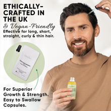 Load image into Gallery viewer, Nomara Organics Hair Growth Oil 100mL, 100% Natural and Biotin Hair Growth Formula, Extra Strong, Potent Elixir, Anti-Hair Loss, Regrowth for Men and Women.