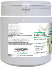Load image into Gallery viewer, Nomara Organics Kids' Gut Flora Balance. 30g Sachets of live culture for children,10 billion cultures/sachet. Supports gut flora balance and immunity.