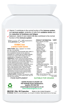 Load image into Gallery viewer, Broad-Spectrum Immunity Biocomplex. A Potent Formula of Vitamin C, Vitamins and Minerals for strong immunity, energy and protection against infections.