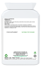 Load image into Gallery viewer, L-Glutamine Pure Powder. 100g powder of the most abundant amino acid in the body.  Is the building block for cell structure in muscle, gut, internal organs, skin and hair.