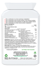 Load image into Gallery viewer, Nomara Organics Live Gut Flora Balance.  60 Capsules, strength of 100 million active cultures per capsule. For a healthy gut, balanced gut flora and strong immunity.