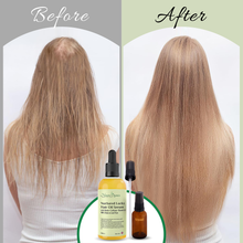 Load image into Gallery viewer, Nomara Organics Hair Growth Oil Serum with Caffeine, Biotin, Rosemary  + Travel Bottle. 100% Natural, Potent Elexir, Anti-hair Loss, Regrowth, Vegan - 100mL
